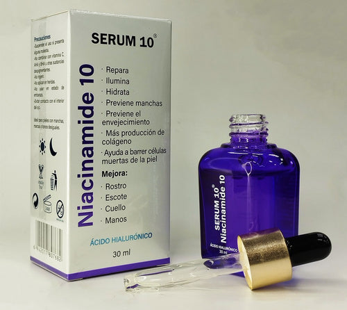 Serum 10 Niacinamida - Regula la Grasa